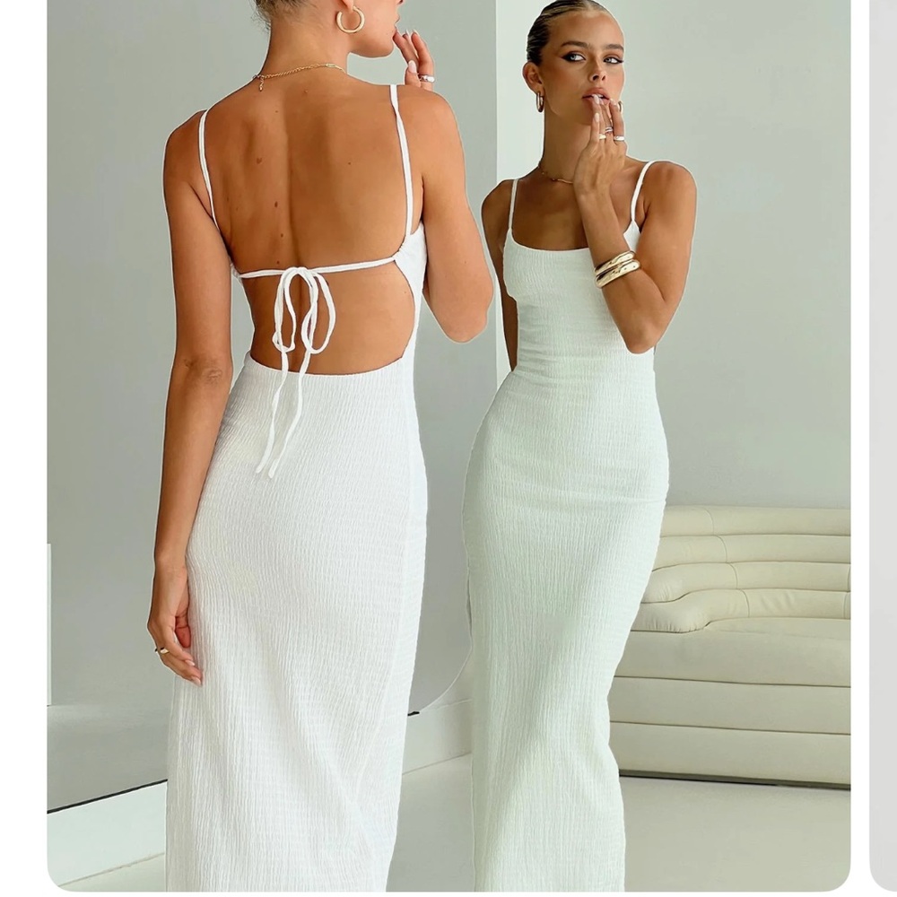SOLD OUT princess polly white maxi dress